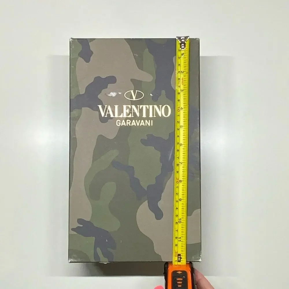 Valentino Garavani | Shoe Box | Camouflage Green | 7.1 W x 12.2 H x 4 D inch